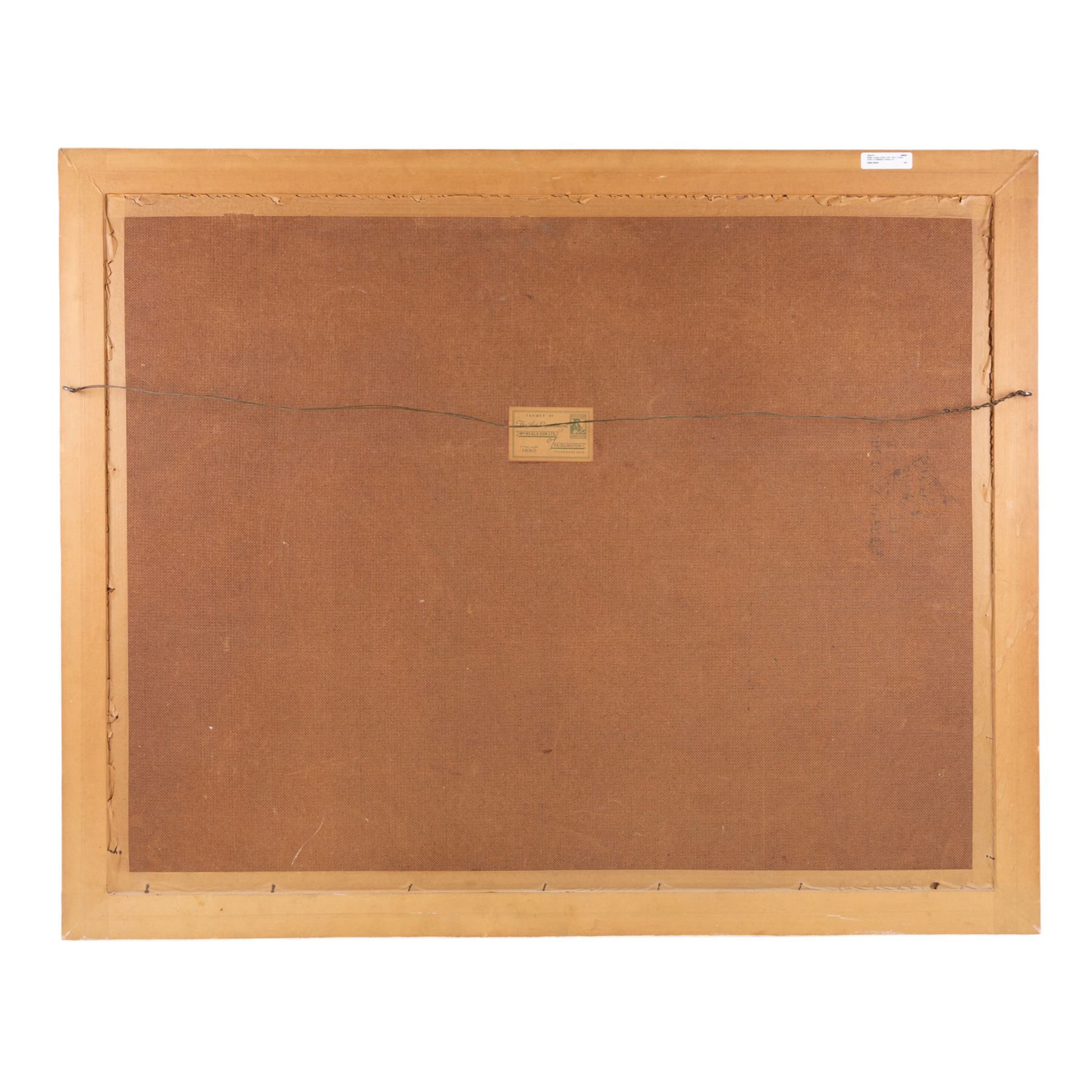 Walter Goodin (British 1907-1992): Fishing Boats in Bridlington Harbour, oil on board signed 72cm x 92cm