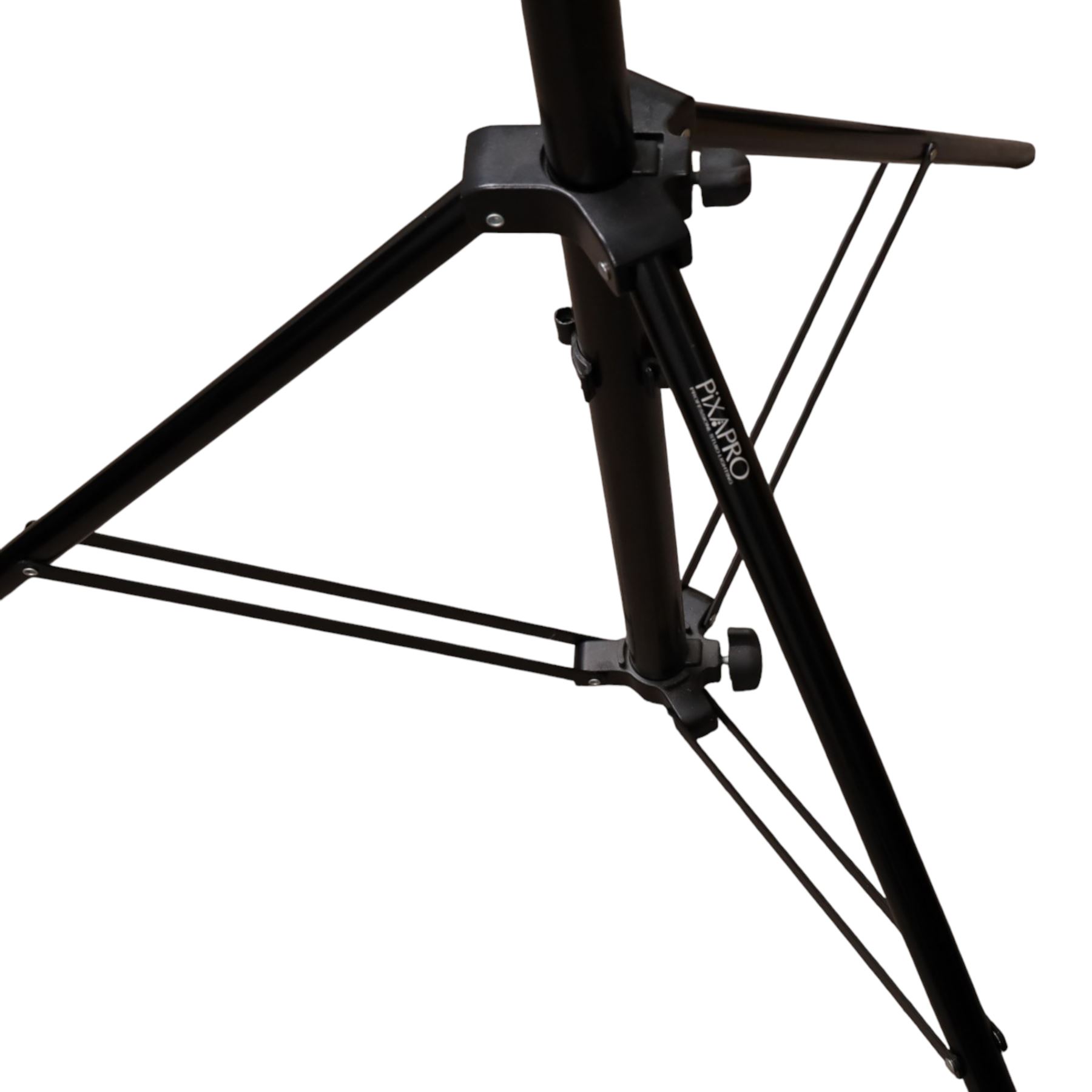 Photography lighting equipment, comprising Lastolite background, two Pixapro reflectors, Manfrotto tripod and Lencarta Safari 600 ring flash