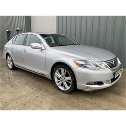 Lexus GS 450h saloon car, 3.5 SE-L, 4 door, CVT Auto
Year: 2010, September
Colour: Silve...