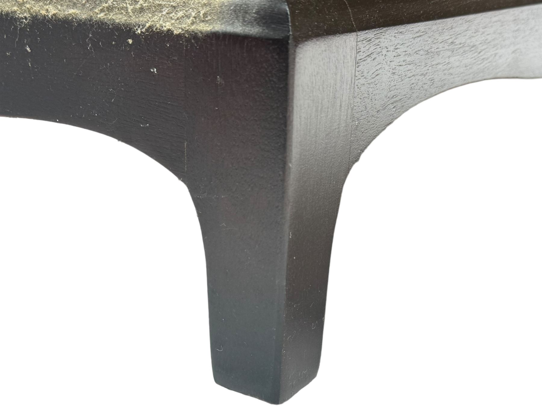 Stag Minstrel - mahogany double wardrobe fitted with single drawer 