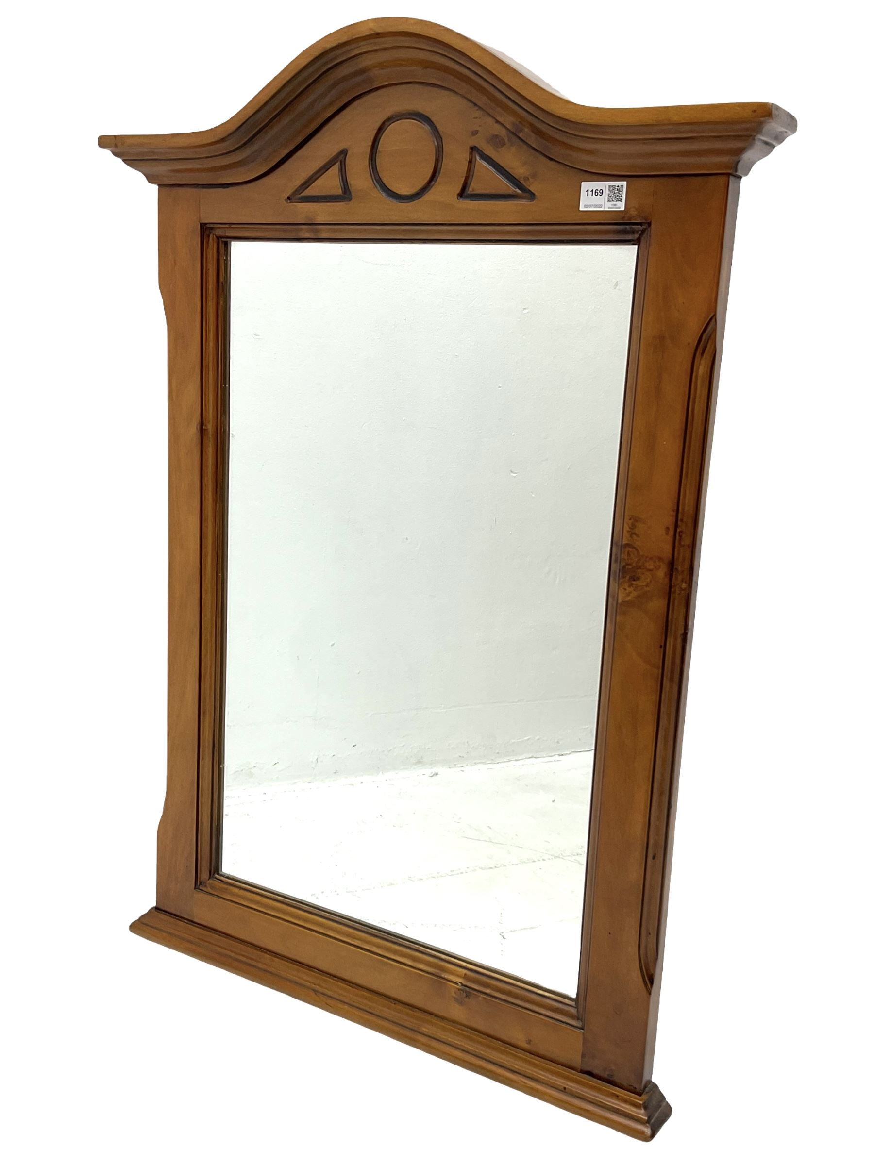 Ponsfords of Sheffield - French cherry wood wall mirror
