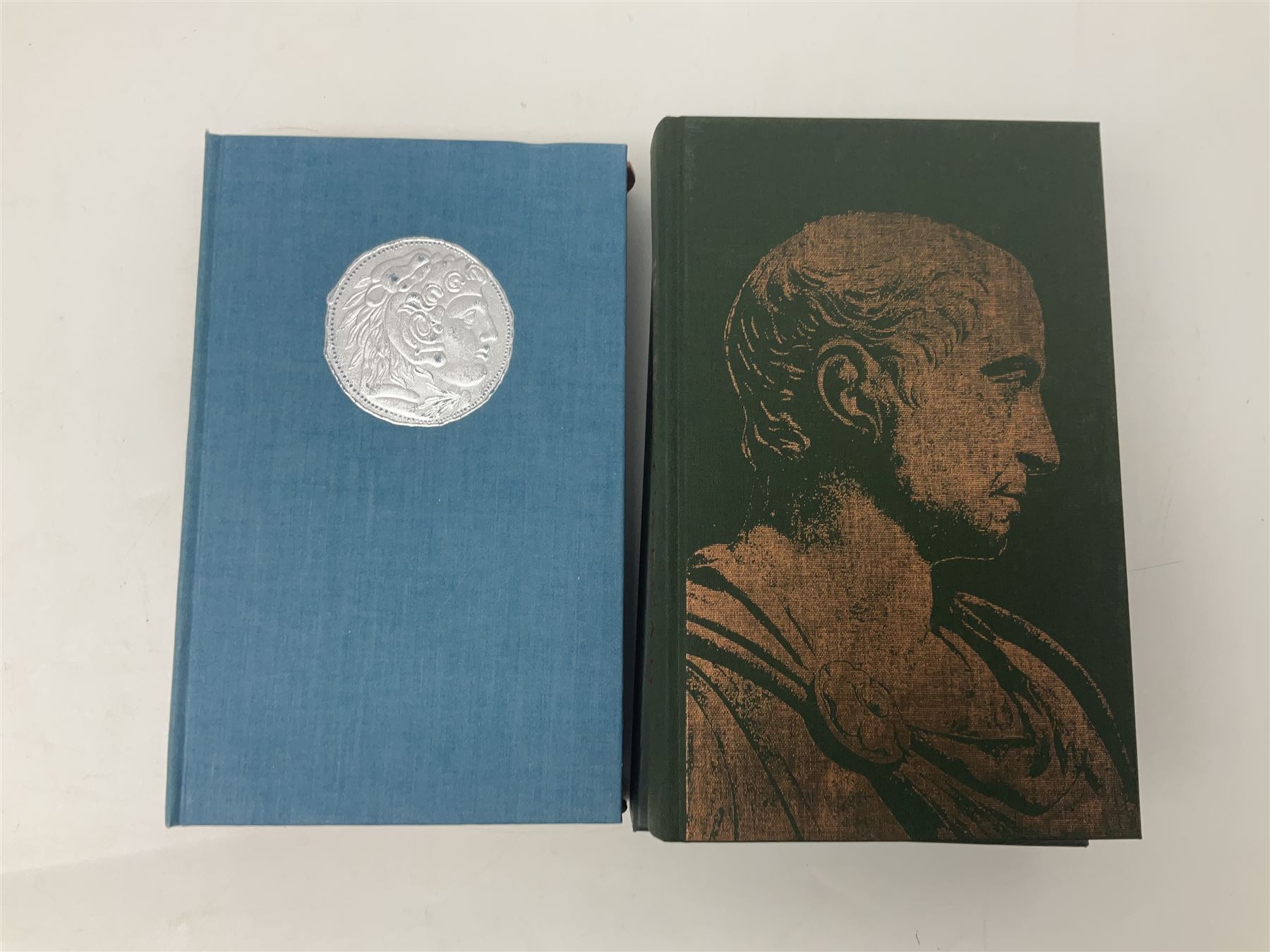 Folio Society - nineteen volumes including The Great Plague, Egypt Revealed, The Life of Alexander the Great, The Earth an Intimate History etc  