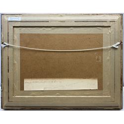 Edward Martindale Richardson (British 1810-1874): 'Evening Near Dunkeld on the River Tay', watercolour unsigned, original title label verso 22cm x 34cm 
Provenance: private collection, purchased James Alder Fine Art, Hexham; with Mallams Oxford 9th March 2016 Lot 442