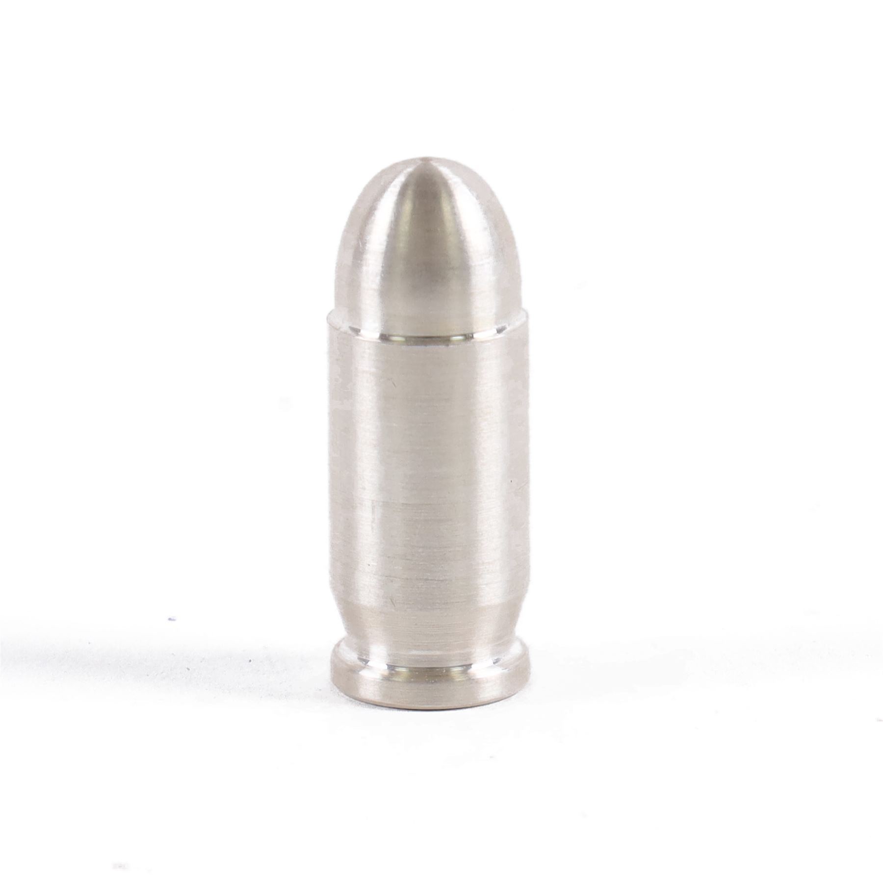 Novelty silver bullet, stamped to 999 1oz to base, H3cm
