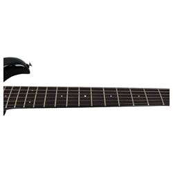 1980s Japanese Westone Spectrum DX electric guitar Bendmaster Deluxe tremolo, in gloss black finish, serial no. 6110889, in modern soft case, guitar L100cm