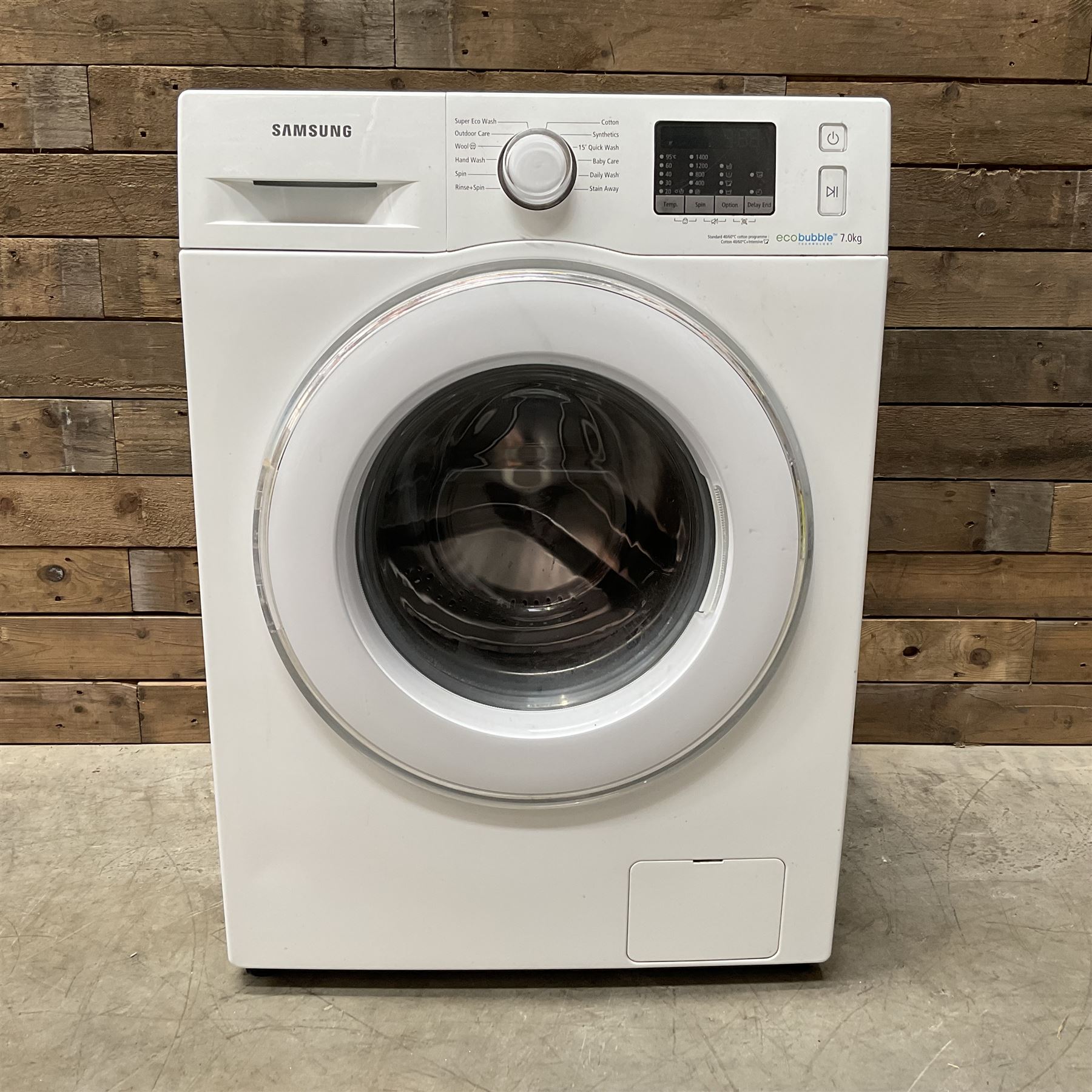 Samsung  eco bubble 7kg washing machine
