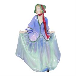 Three Royal Doulton figures, comprising Suzette HN2026, Sweet Anne HN1318 and Dorcas HN1338