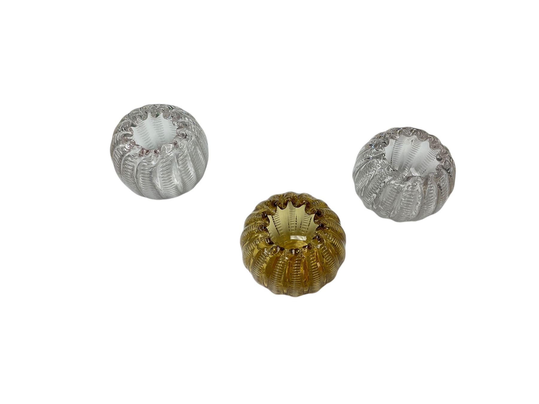 Collection of art glass, including examples by Vasart, Monart and Stevens & Williams 