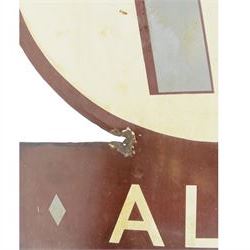 Magnet Ales enamel advertising sign, H117cm, W76cm