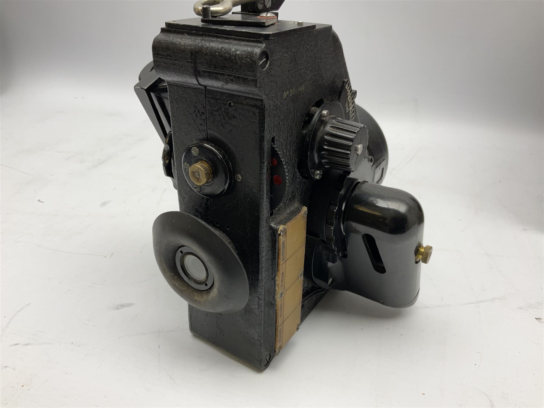 WW2 Air Ministry Bubble Sextant Mk. IXA 6B/218 No.561/44 in original box; and Air Ministry Lamp Signalling Type 