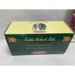 Corgi/Lledo - twenty six mostly ‘Trackside’ 1:76 scale model die-cast vehicles to include Corgi limited edition DG198001 Scammell Contractor Trailer & Transformer Load; together with Lledo Trackside Eddie Stobart ES1002 2 Piece Tin Plate Depot & AEC Platform Trailer; all in original boxes (27) 