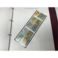 Great British stamps including Queen Elizabeth II mostly commemorative mint decimal issues with 1st class, miniature sheets etc, pre-decimal issues and other QEII stamps with mint and used, housed in four ring binder folders and loose