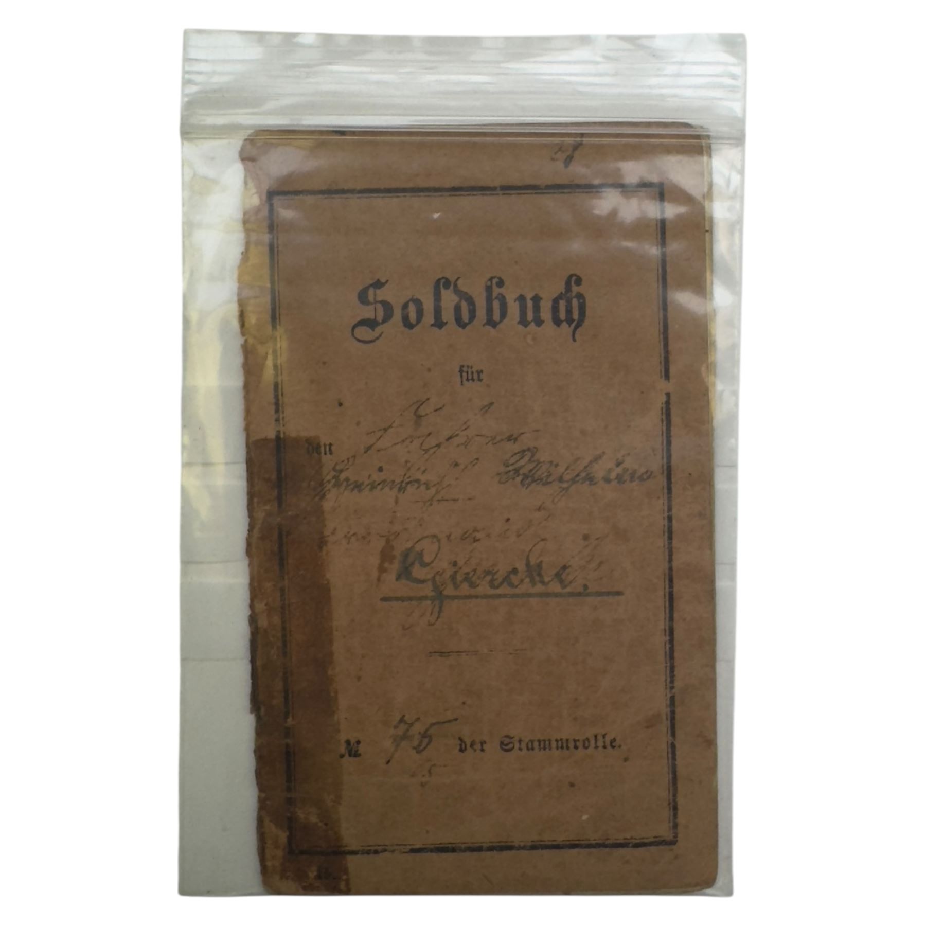 WWI German family grouping ephemera, including photographs, hand written postcards, military passport, Military Anti tank training book  