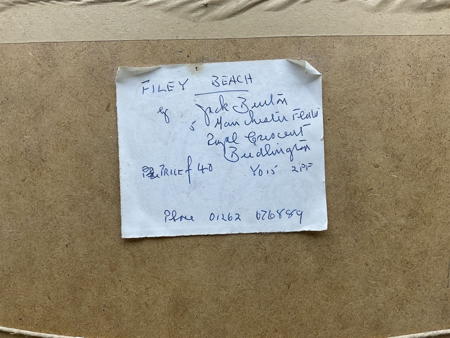 Jack Burton (Bridlington 1909-2004): 'Filey Beach', watercolour signed, titled verso 23cm x 33cm; Michael Major (British 20th Century): Scarborough Lighthouse, watercolour signed 22cm x 35cm (2)