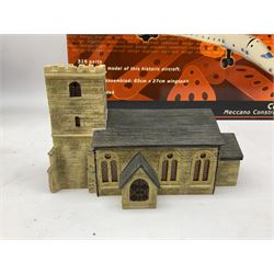 Meccano Construction Set - 'Concorde'; and Hornby Skaledale 'St. Michaels Church'; both boxed (2)