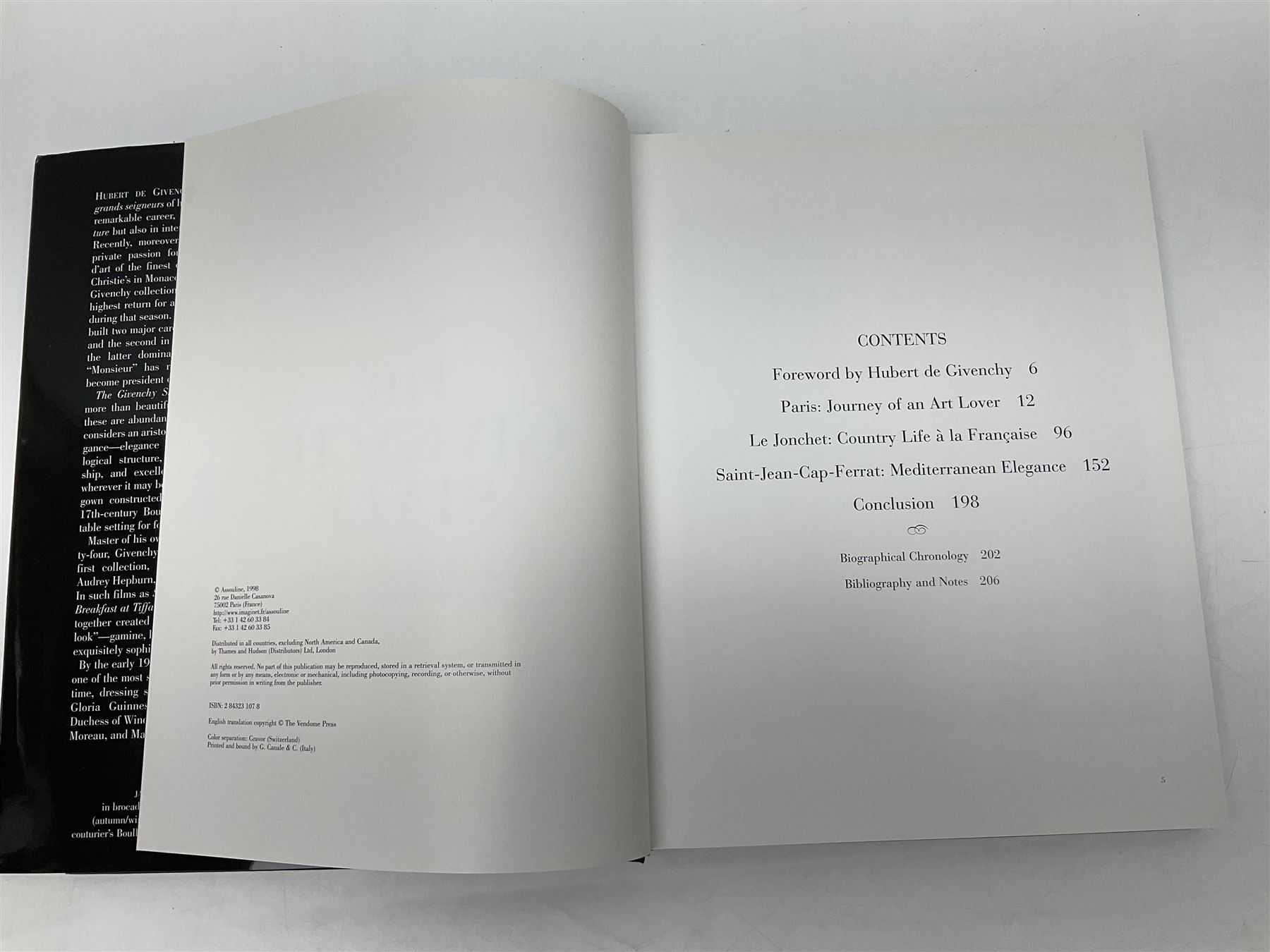 The Givenchy Style; text by Francoise Mohrt, forward by Hubert De Givency, published Assouline, Paris, 1998 