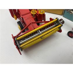 Corgi - Massey-Ferguson 780 Combine Harvester no.1111 and Corgi Massey-Ferguson 65 Tractor with Shovel no.53; both in original boxes 