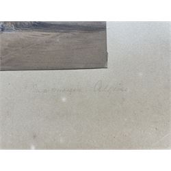 Eugene Delacroix (French 1798-1863): 'In an Algerian Mosque', watercolour signed with the artist's studio stamp 'E.D' lower left (L.838a), titled on the mount 17cm x 25cm
Provenance: Artist's studio mark (L.838a); his sale, Paris, Hôtel Drouot, 1860's 