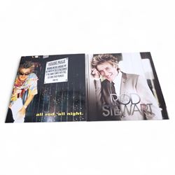 Rod Stewart memorabilia, including DVD sleeve 'Rod Stewart Live at Royal Albert Hall' signed by both Rod Stewart and Penny Lancaster, framed, tour programmes including 2019 world tour and a collection of Fan Club magazines