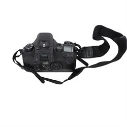 Canon EOS 30V Date 35mm film SLR camera body, serial no. 2189001422, with a Canon Ultrasonic EF 28-105mm f/4-5.6 USM lens, both boxed