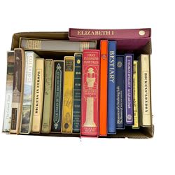 Folio Society; approximately forty three volumes, including Dickens in Europe, The Grand Tour, Life, Inventions of the Middle Ages etc 