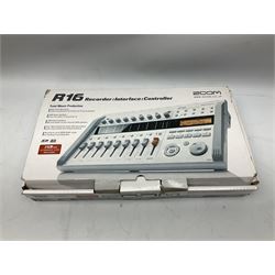 Zoom R16 recorder interface controller, boxed
