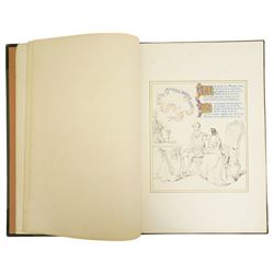 Lady Dalmeny (Illus) - 'The Spanish Ladye's Love', eight leaves plus decorative frontispiece published by Dickinson & Son 1846, large folio , original boards  