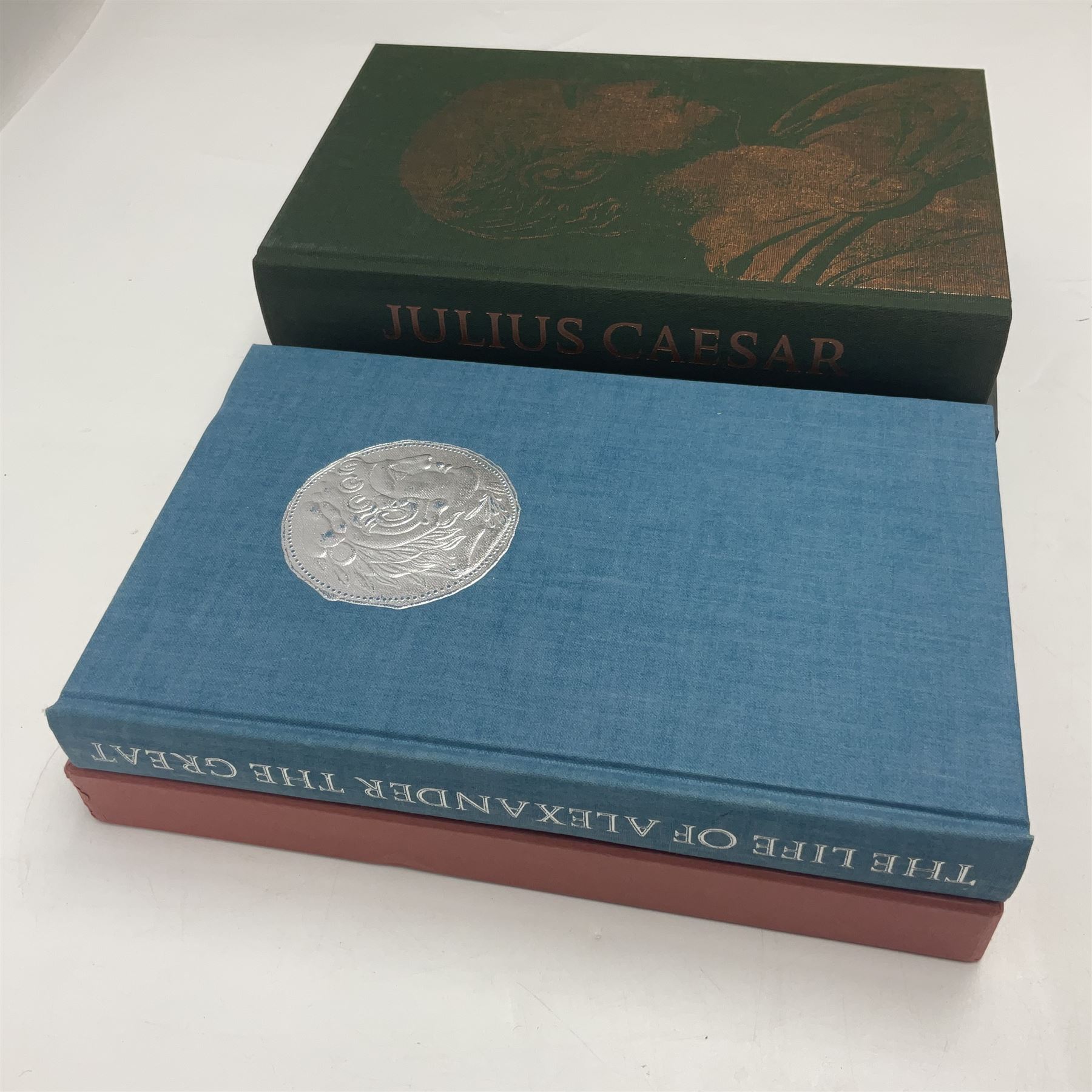 Folio Society - nineteen volumes including The Great Plague, Egypt Revealed, The Life of Alexander the Great, The Earth an Intimate History etc  