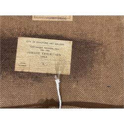 Joseph Appleyard (Yorkshire 1908-1960): Burnsall Church, oil on board signed 38cm x 58cm 