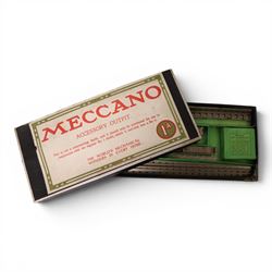 Early 20th century Meccano outfits, comprising 'Engineering in Miniature' set no. 1, 'Engineering for Boys' set no. 0, Accessory Outfit no. 1A, Accessory Outfit no. 3A and one other
