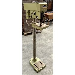Startrite Mercury floor standing pillar drill, various speed adjustment, 