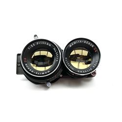 Mamiya C330 camera with Mamiya-Sekor ‘1:4.5 f=55mm’ lens, Mamiya-Sekor DS ‘1:3.5 f=105mm’ lens and Mamiya-Sekor SUPER ‘1:4.5 f=180mm’ lens