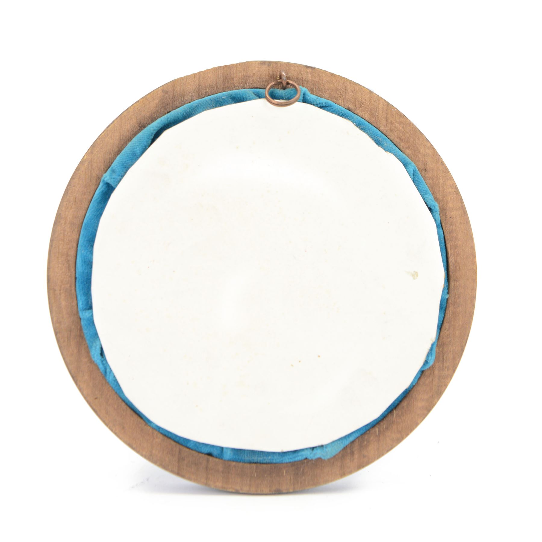 Collection of twelve miniature pen knives, displayed in an circular frame  