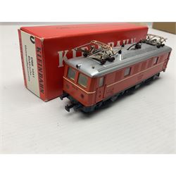 Kleinbahn HO gauge - three locomotives 2062 Diesel-Verschublokomotive; OBB 1041 Elektrische Universallokomotive; all  boxed (3)