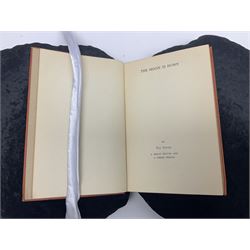 John Steinbeck; Of Mice and Men, first edition, second printing, New York: Covici Friede, 1937, 2nd printing with 'loosely' to page 9 and The Moon is Down, fist edition, Windmill Press, Surrey 1942