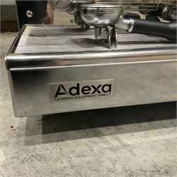 Adexa - commercial coffee machine with grinder and accessories  - THIS LOT IS TO BE COLLECTED BY APPOINTMENT FROM DUGGLEBY STORAGE, GREAT HILL, EASTFIELD, SCARBOROUGH, YO11 3TX