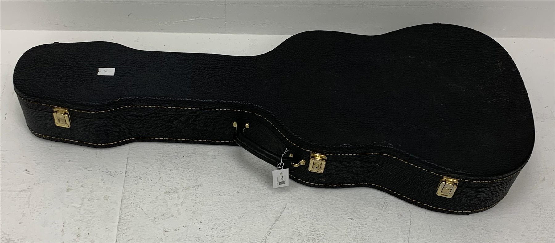 Ayers DSRL acoustic guitar designed by Gerard Gilet, rosewood back and sides and a spruce top rosewood bridge, in carrying case
