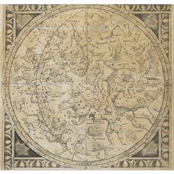 Philip Lea (British fl.1683-1700): Cellarius of the Southern Hemisphere with Constellation...