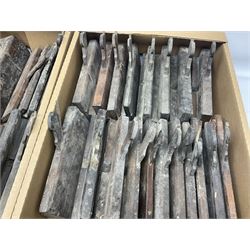 Large quantity of 19th century and later woodworking planes, to include rebate, block and moulding examples, including examples by King & Peach (Hull), E. Preston & Sons etc