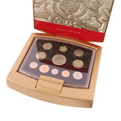 The Royal Mint United Kingdom 2000 Deluxe Proof set and The Royal Mint United Kingdom 2003 Executive Proof set (2)