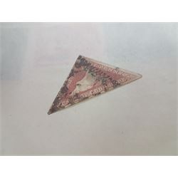 Great Britain and World stamps, 19th century and later, including Cape of Good Hope one penny red triangle, Germany, USA, etc, in one album and loose