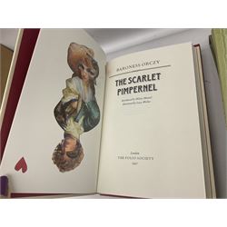 Folio Society; twenty two volumes, to include Wind in the Willows, The Scarlet Pimpernel, The Diary of Nobody, Jude the Obscure, The Great Plague etc 