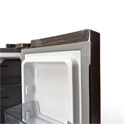Hisense American style fridge freezer, fitted with double fridge doors and two freezer drawers, model no.  BCD-454WP2NF1R1/HC4