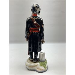 Michael J Sutty limited edition figure, Probyn's Horse, Niak, no 28, 65/2000, H26cm