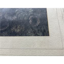 Juvenal Sanso (Spanish/Filipino 1929-): 'Twin Bells', watercolour and ink signed, titled verso 31cm x 23cm 
Provenance: purchased Luz Gallery, Manila 1968, inscribed verso