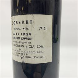 Cossart Gordon & CIA, 1934 Madeira wine, 75cl, 20% vol