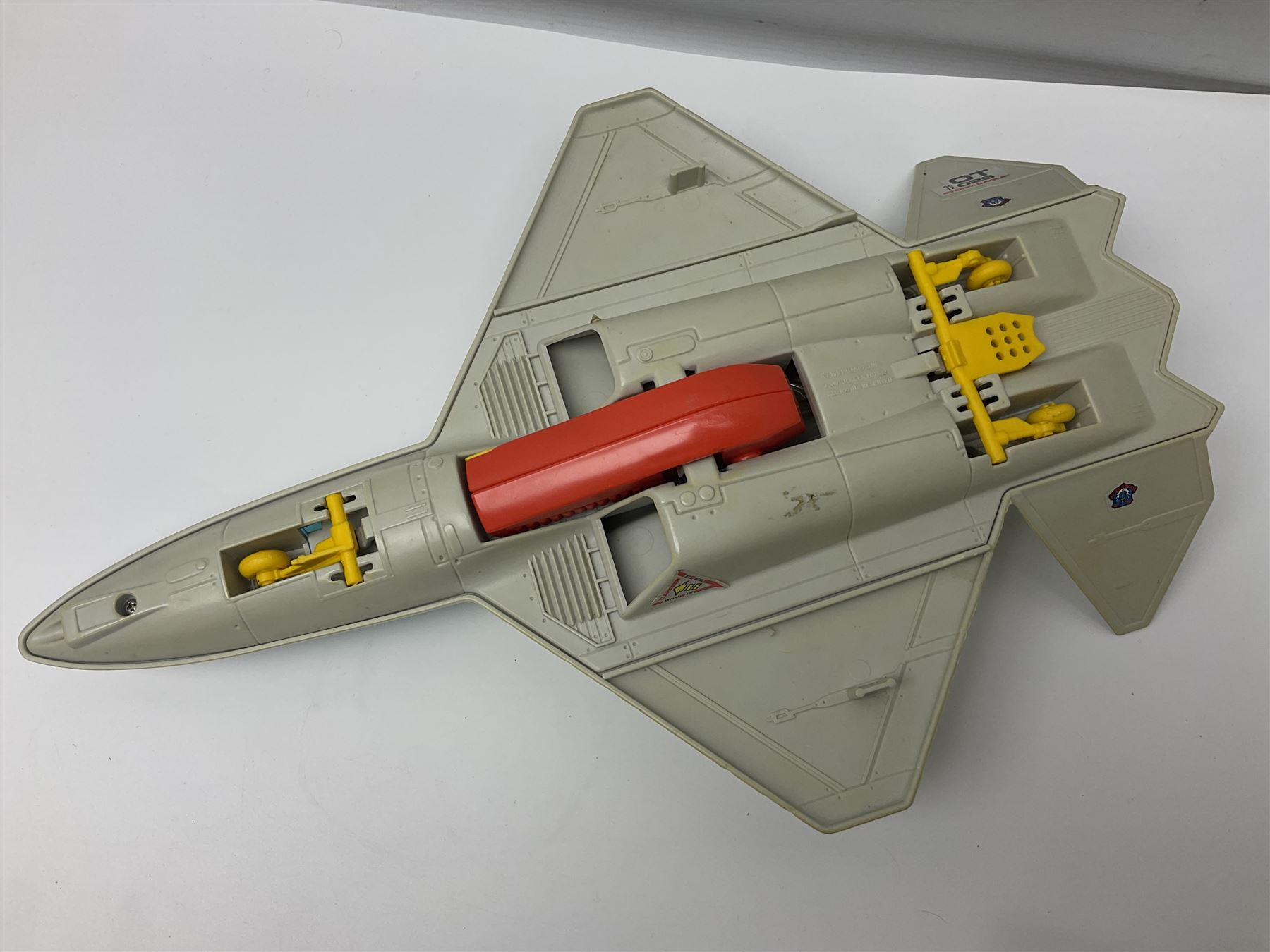 Early 90s Hasbro G.I.Joe vehicles including Storm Eagle and Cobra Earthquake, and sixteen early 90s 4 inch figurines to include Slice, Undertow, Snake Eyes, Countdown and Desert Scorpion with various accessories 