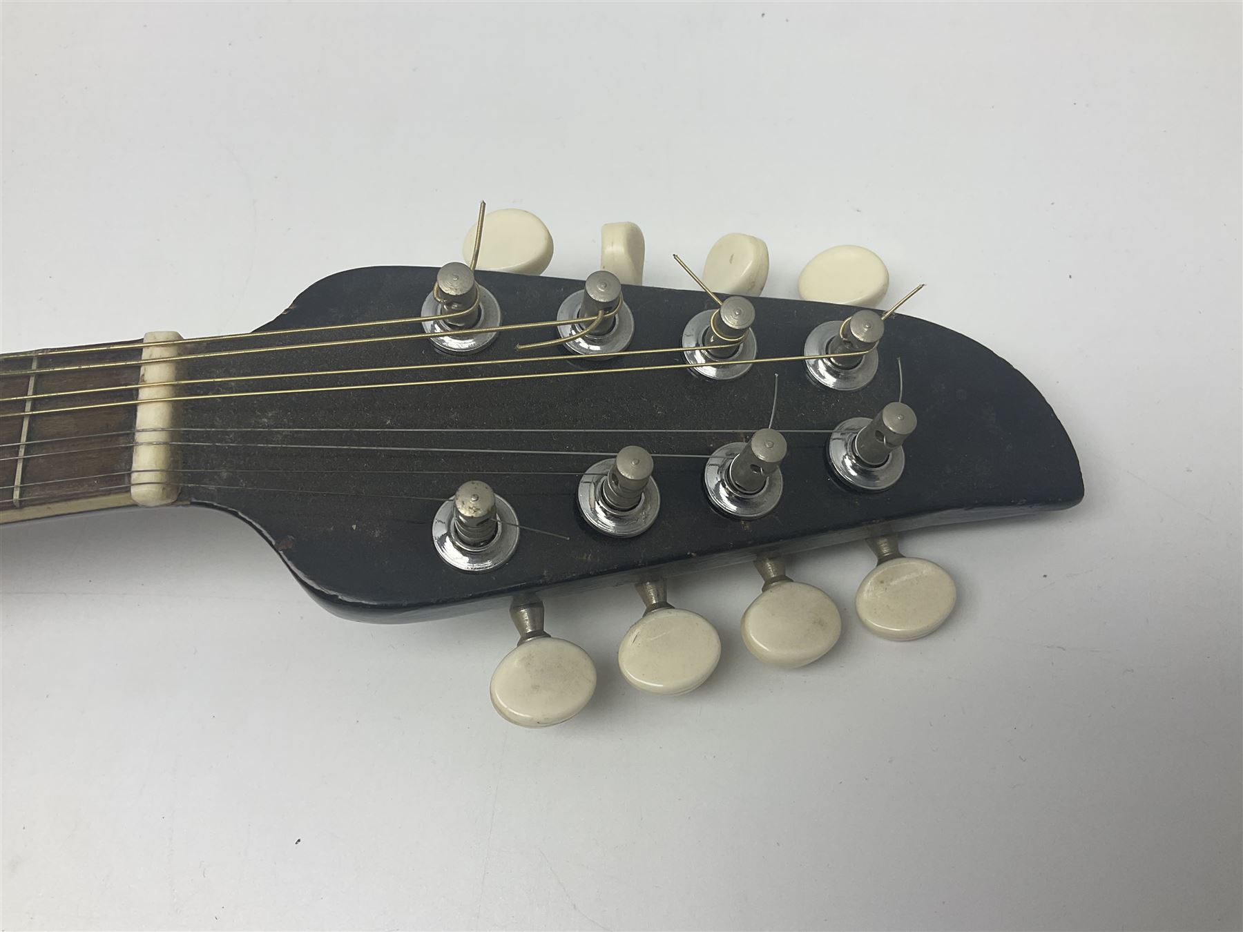 American Sterling T.B.C. Chicago eight-string mandolin with sunburst finish; bears maker's label; L63cm