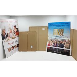 Approximately five promotional standees / cardboard cut-outs for various films including 'Dream Horse', 'Book Club' etc
