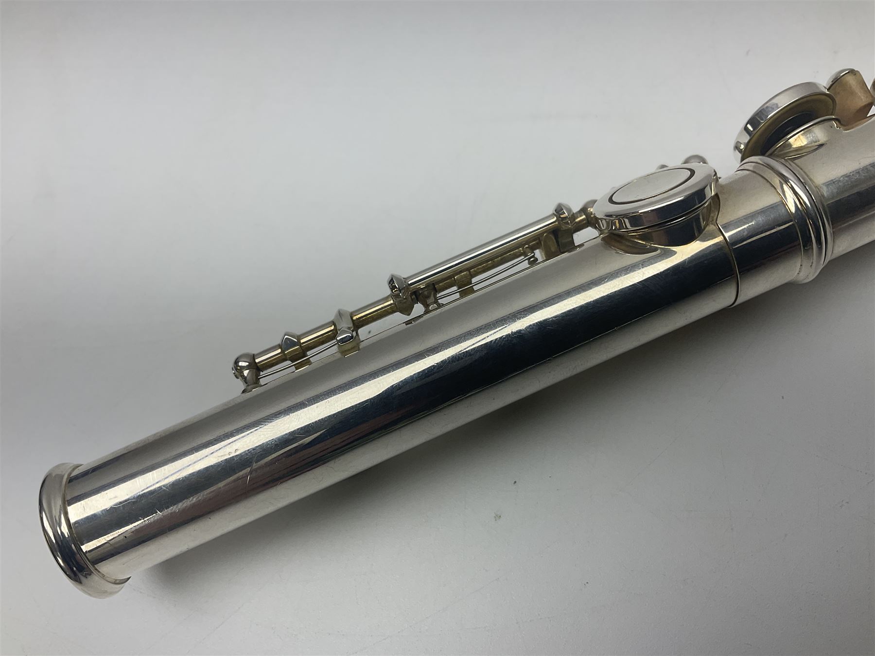 Buffet Crampon & Co Cooper Series II silver plated flute, serial no.020804739; in fitted hard case and outer carrying case